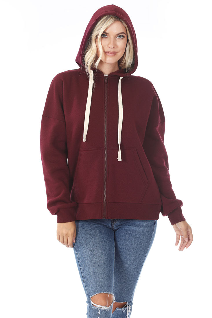 Niobe Clothing Zipper Hoodie Sweat Jacket - Coats & Jackets sb_outerwear