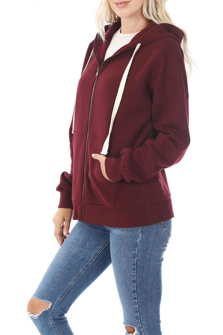 Niobe Clothing Zipper Hoodie Sweat Jacket - Coats & Jackets sb_outerwear