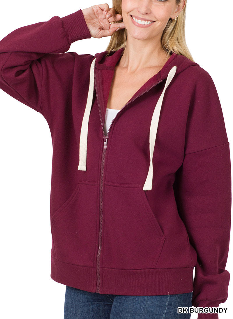 Niobe Clothing Zipper Hoodie Sweat Jacket - Coats & Jackets sb_outerwear