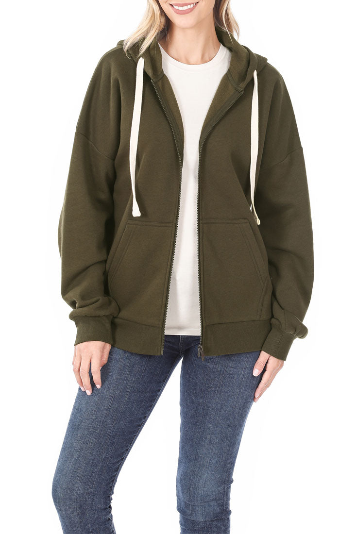 Niobe Clothing Zipper Hoodie Sweat Jacket - Coats & Jackets sb_outerwear