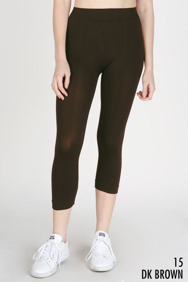Nikibiki Seamless Nylon Capri Leggings - Leggings sb_bottoms