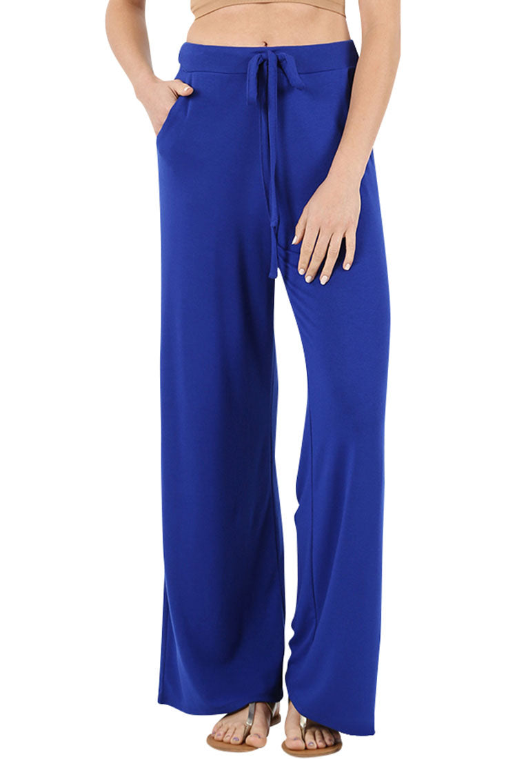 Zenana Casual Loose Fit Comfortable Lounge Pajama Pants - sb_bottoms