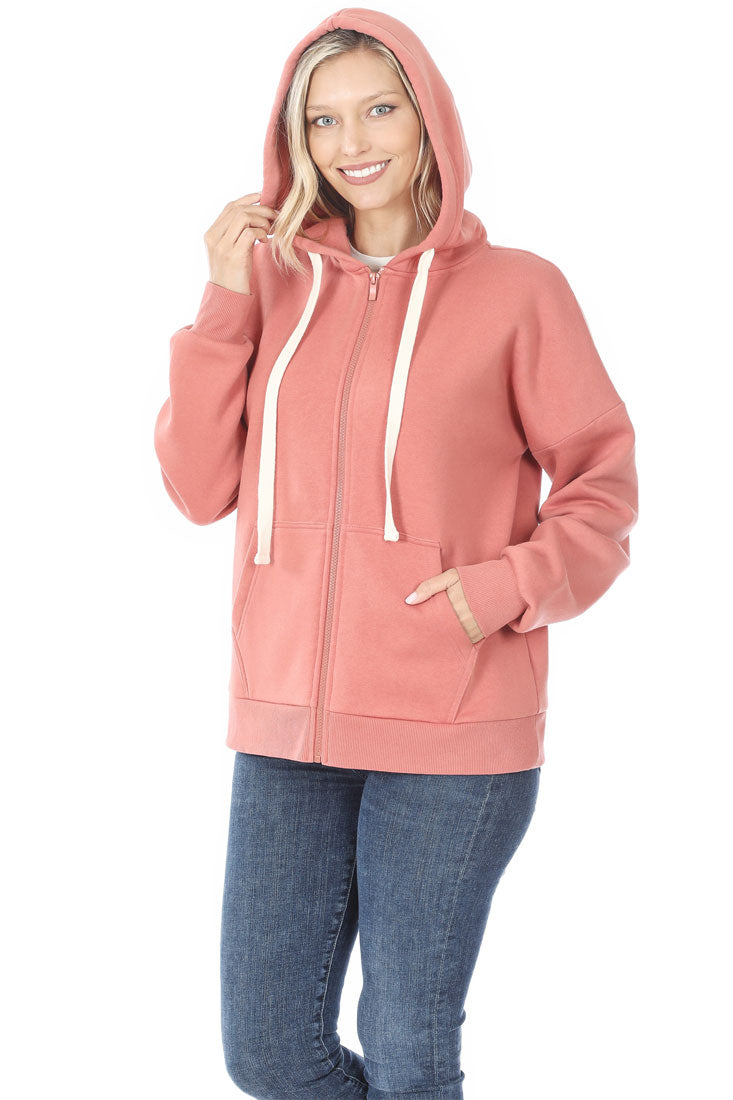 Niobe Clothing Zipper Hoodie Sweat Jacket - Coats & Jackets sb_outerwear