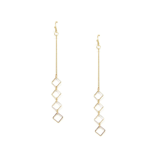 Trudy Earring in Gold Earrings- Niobe Clothing