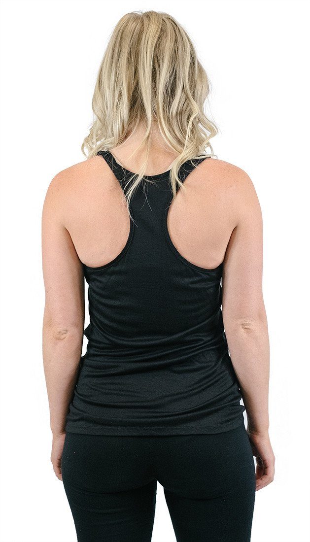 Niobe Clothing Gold Pineapple Racerback Tank Top - Tank Tops g_tanktops