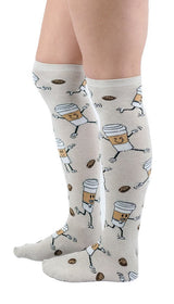 K. Bell Coffee Break Knee High Socks - Socks