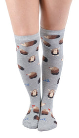 K. Bell Hedgehog Friends Knee High Socks - Socks