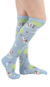 K. Bell Dog Park Knee High Socks - Socks