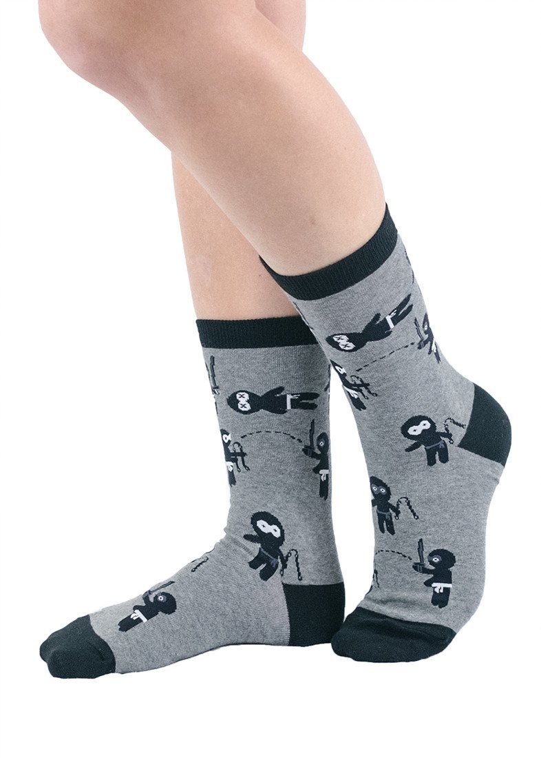 K. Bell Ninja's Crew Socks - Socks