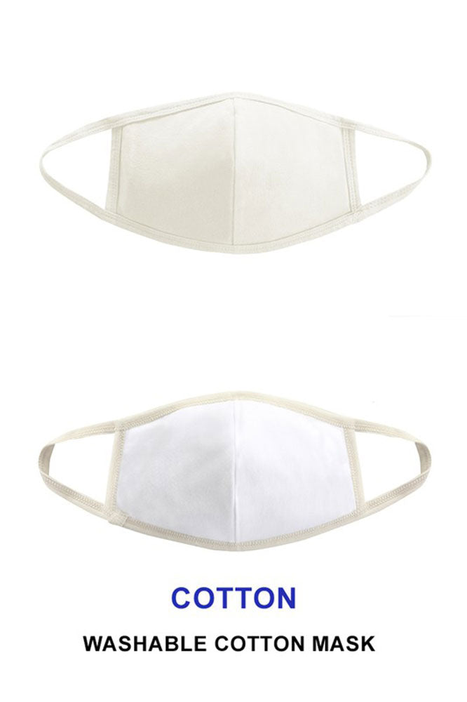 Niobe Clothing Unisex Reusable Cotton Cloth Face Mask - Fashion Face Masks Face Mask