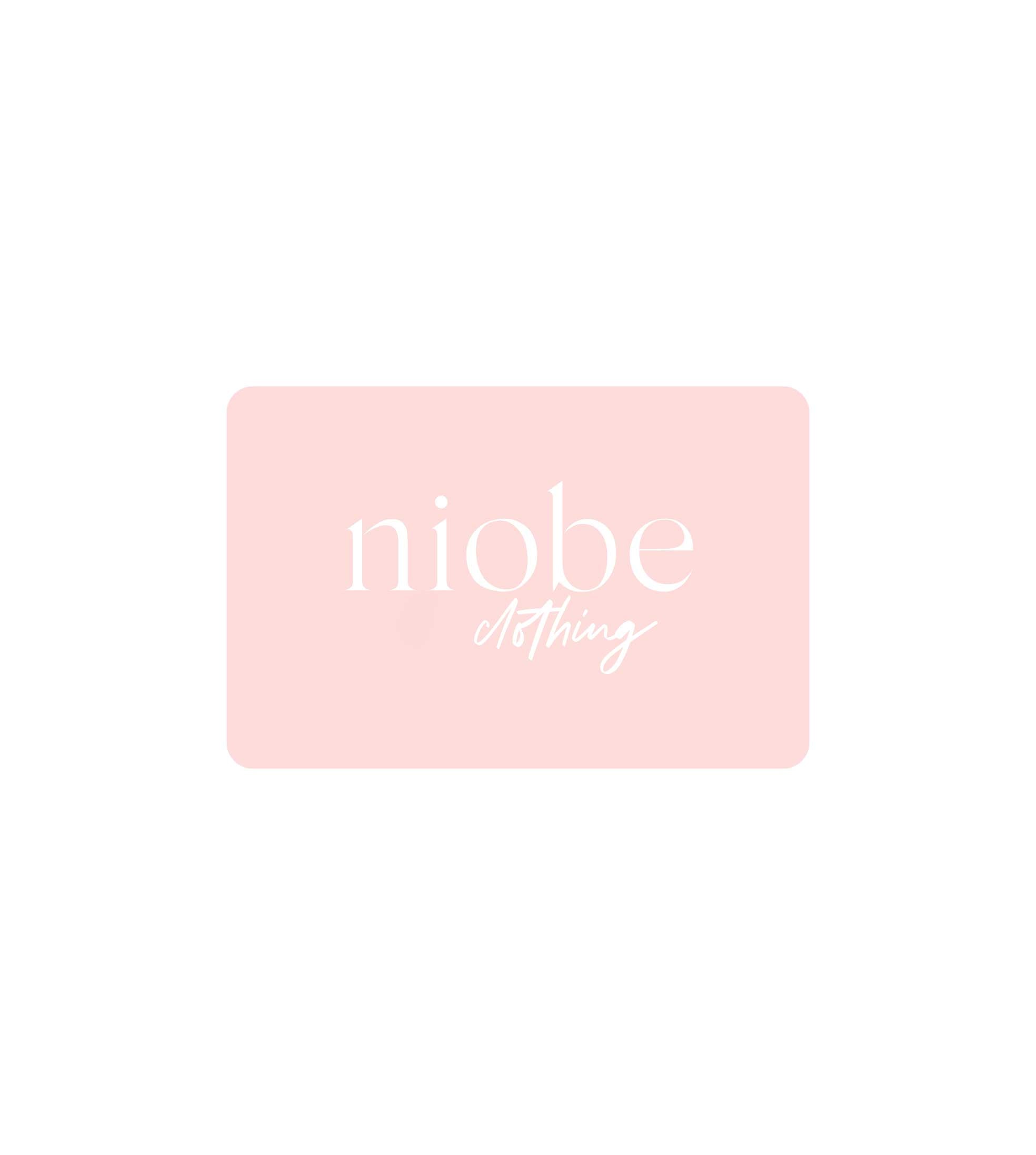 Niobe Clothing Niobe Clothing Gift Card - Gift Cards Gift Cards
