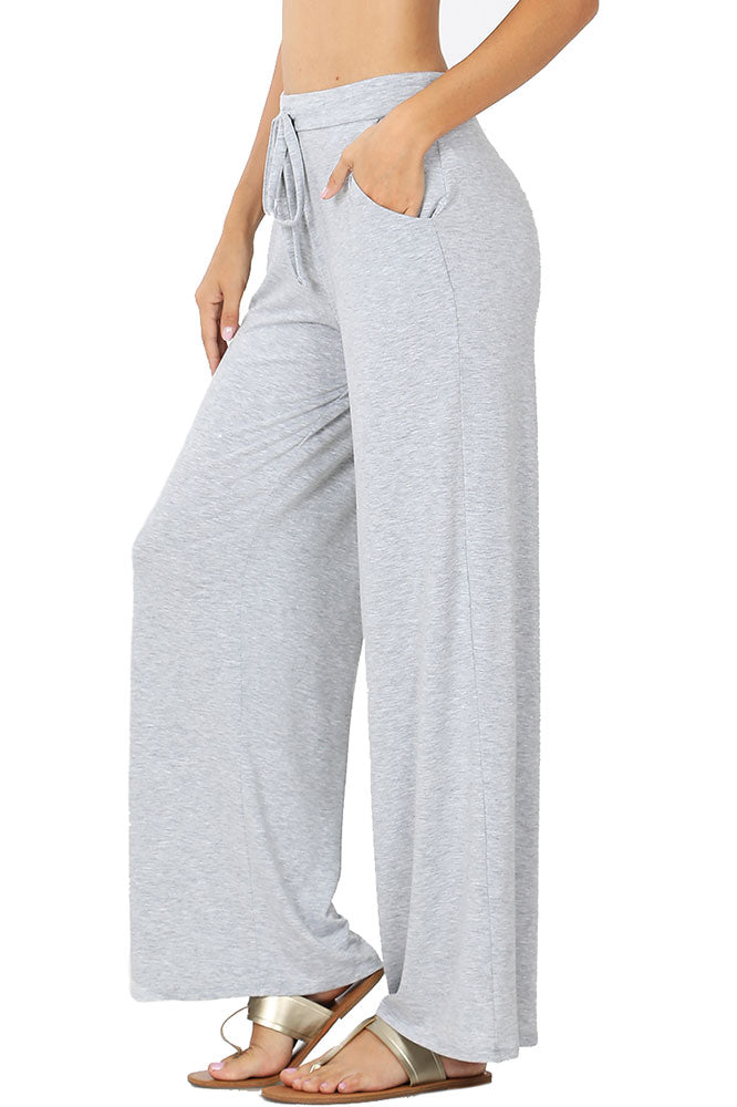 Zenana Casual Loose Fit Comfortable Lounge Pajama Pants - sb_bottoms