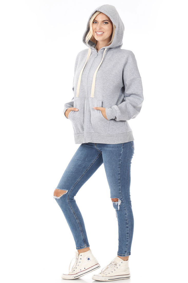 Niobe Clothing Zipper Hoodie Sweat Jacket - Coats & Jackets sb_outerwear