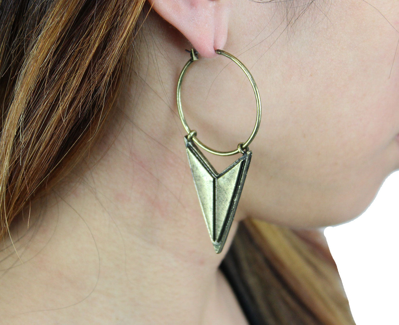 Ettika Mathematrix Earrings in Brass - Earrings