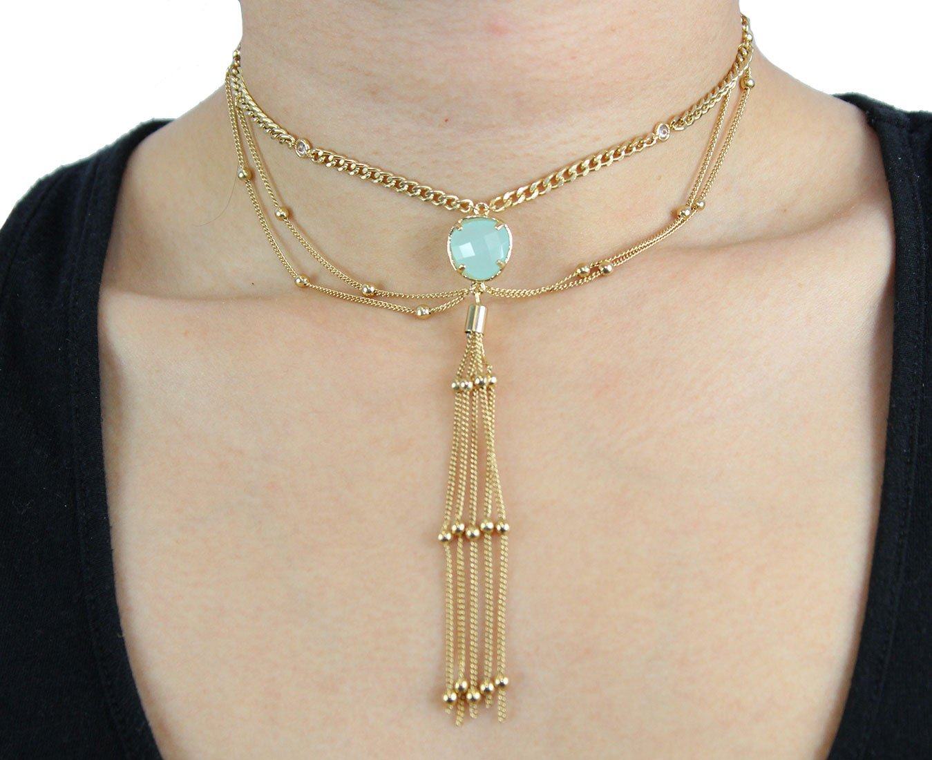Ettika Gypsy Queen Choker in Gold - Necklace