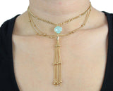 Gypsy Queen Choker in Gold Necklace- Niobe Clothing