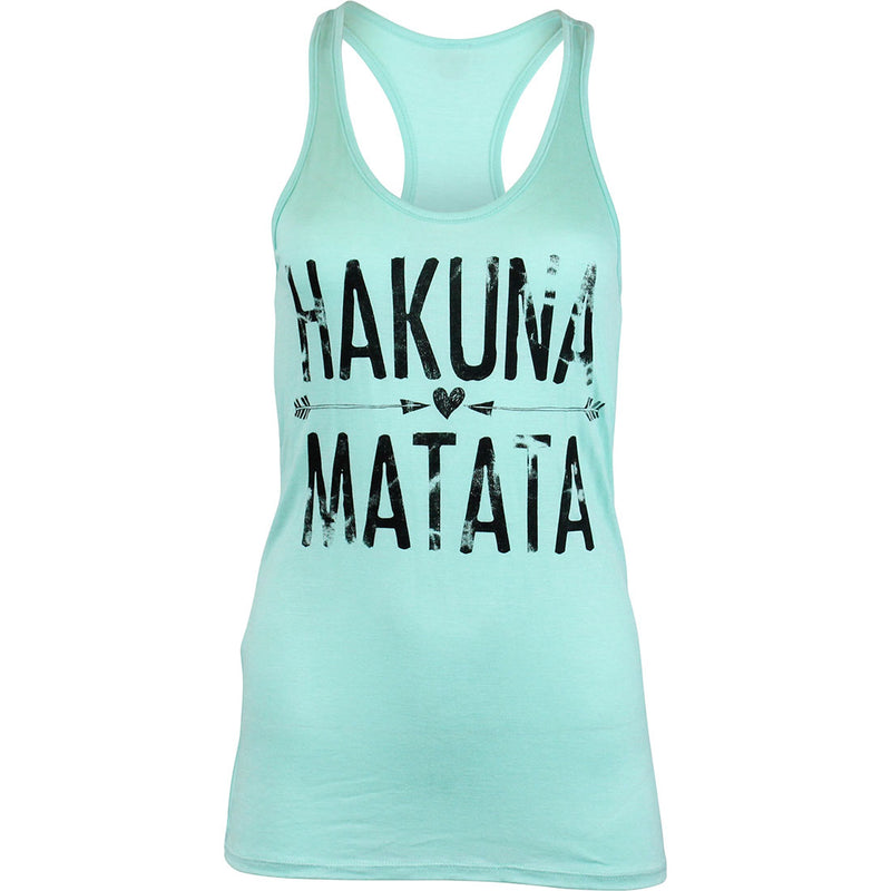 Hakuna Matata Racerback Tank Top Tops- Niobe Clothing