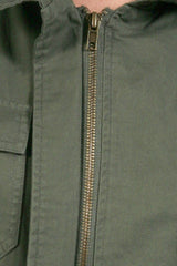 Niobe Clothing Mid Length Utility Jacket in Navy - Jackets