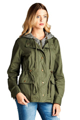 Niobe Clothing Terry Hood Layered Utility Jacket - sb_outerwear
