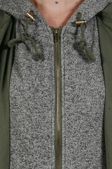 Niobe Clothing Terry Hood Layered Utility Jacket - sb_outerwear
