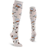 K. Bell Coffee Break Knee High Socks - Socks