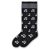 K. Bell Musical Notes Knee High Socks - Socks