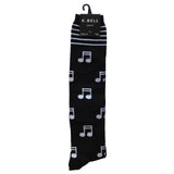 K. Bell Musical Notes Knee High Socks - Socks