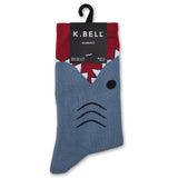 K. Bell Shark Crew Socks - Socks