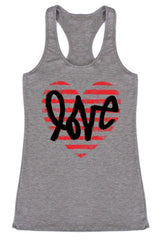 Niobe Clothing Modern Love Racerback Tank Top - Tops