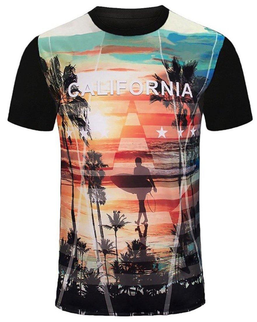 Niobe Clothing California Beach Sunset and Surf Shirt - Shirts