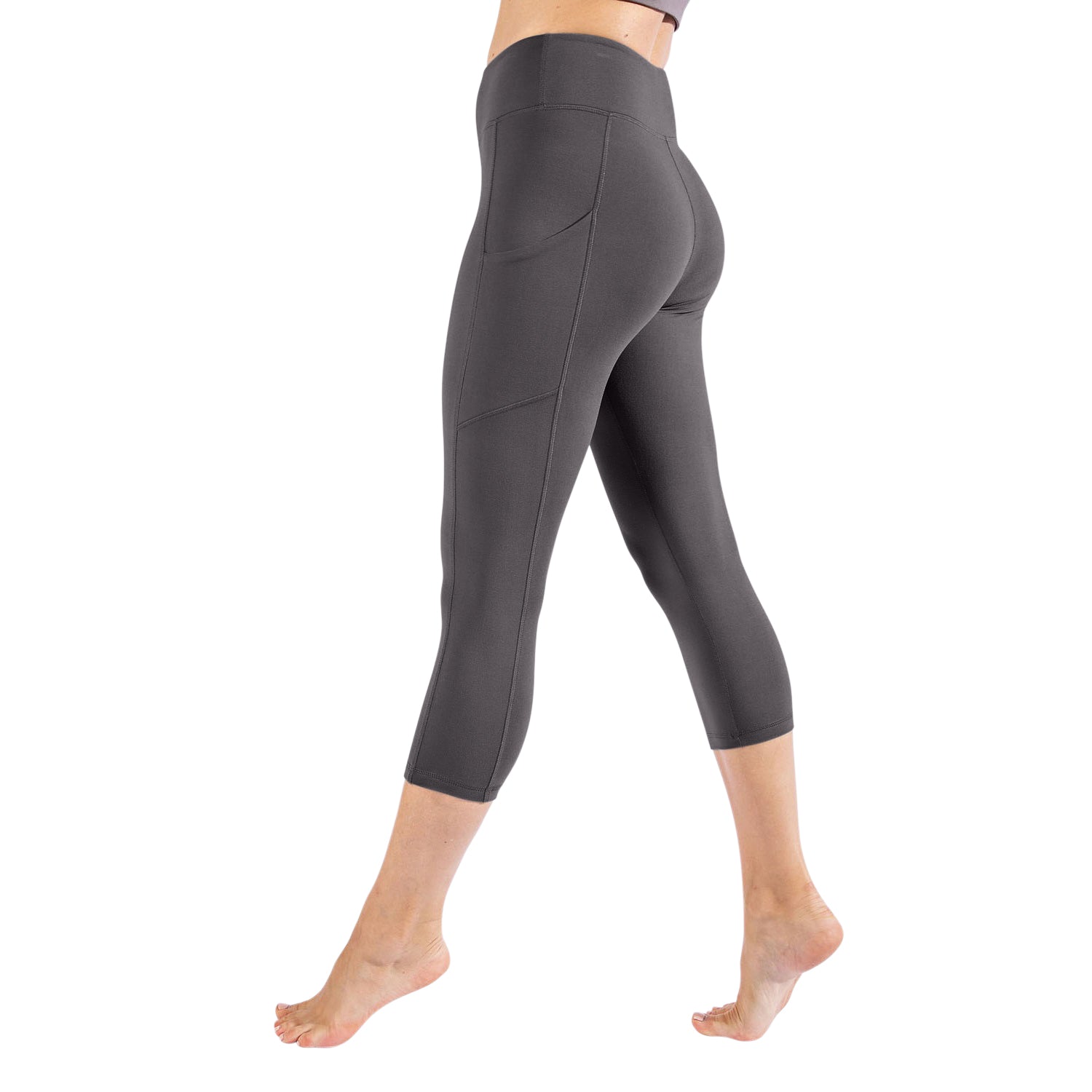 Rae Mode High Waist Active Workout Capri Leggings - Pants sb_bottoms