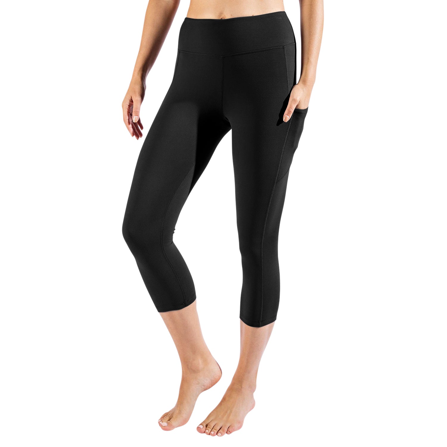 Rae Mode High Waist Active Workout Capri Leggings - Pants sb_bottoms