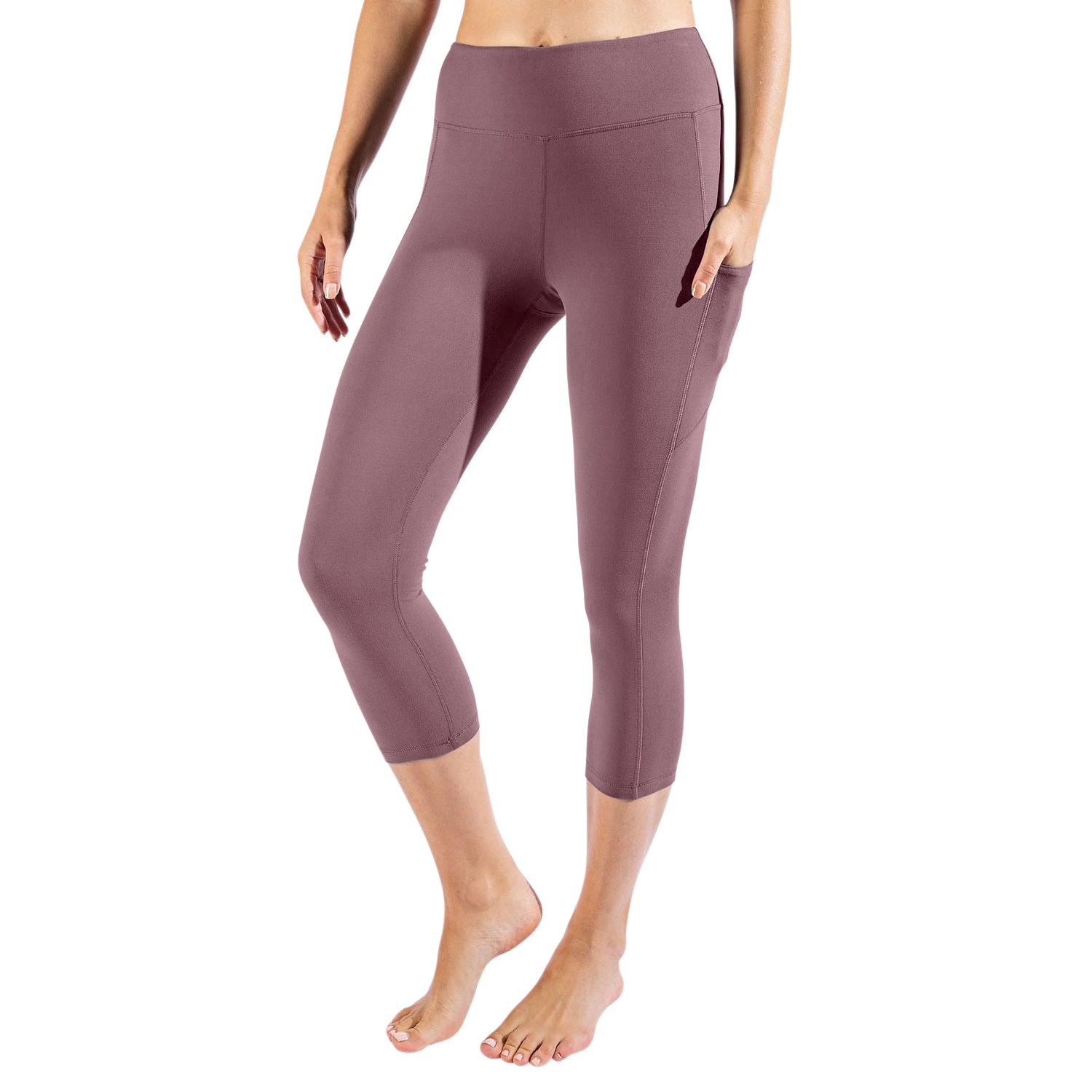 Rae Mode High Waist Active Workout Capri Leggings - Pants sb_bottoms