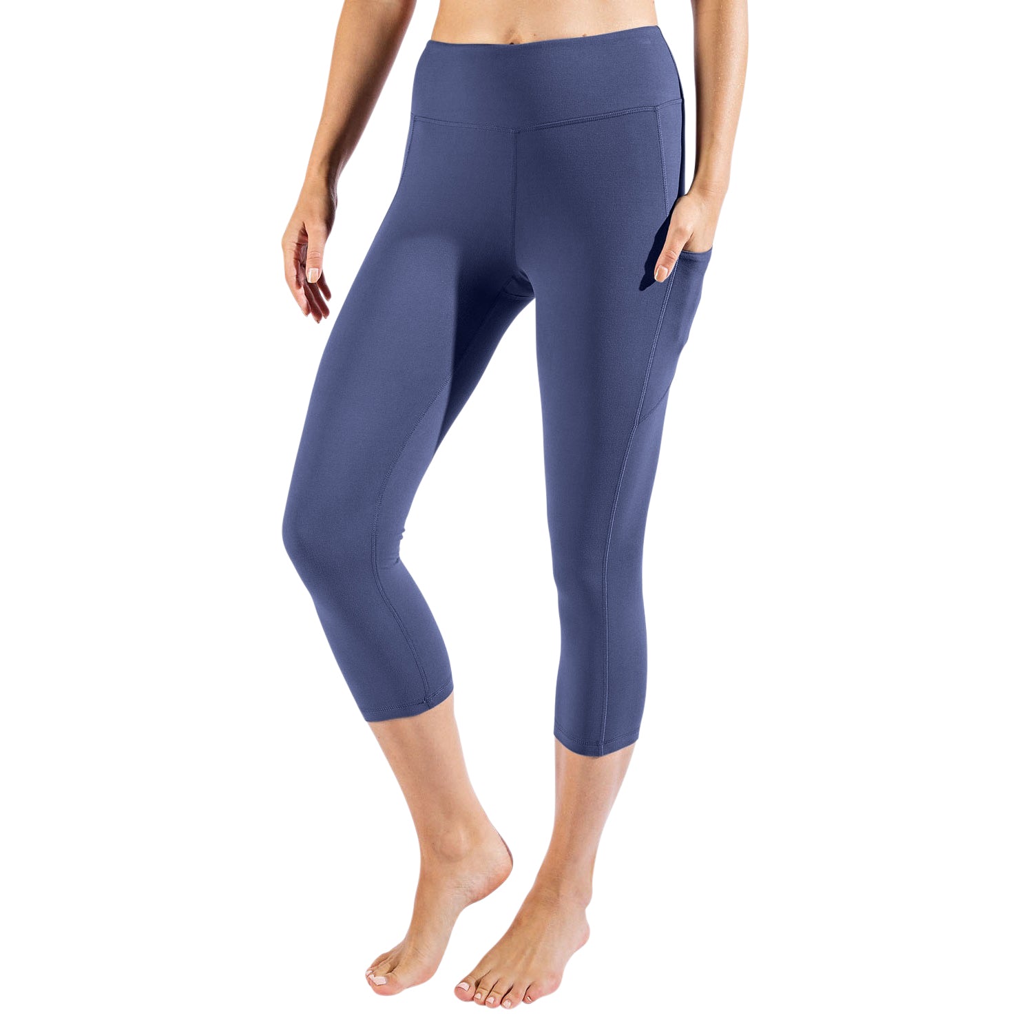 Rae Mode High Waist Active Workout Capri Leggings - Pants sb_bottoms