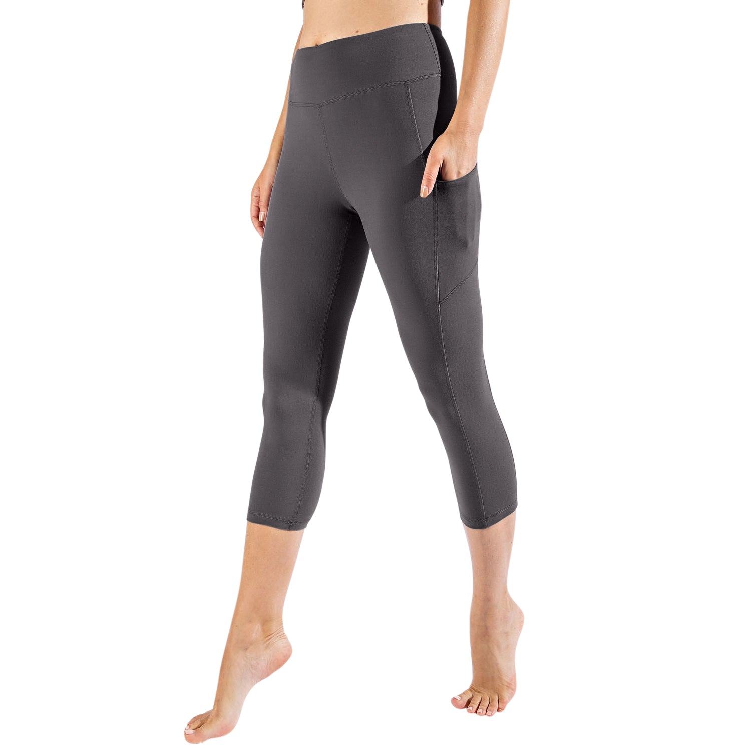 Rae Mode High Waist Active Workout Capri Leggings - Pants sb_bottoms