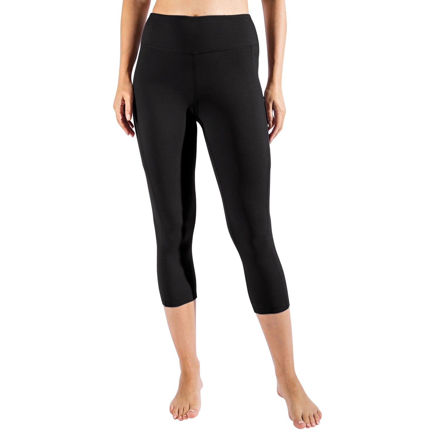 Rae Mode High Waist Active Workout Capri Leggings - Pants sb_bottoms