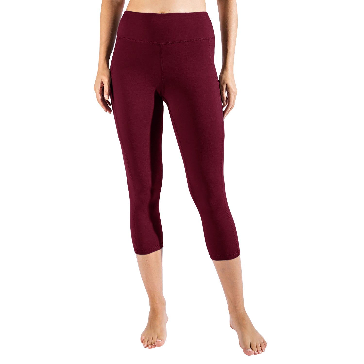 Rae Mode High Waist Active Workout Capri Leggings - Pants sb_bottoms