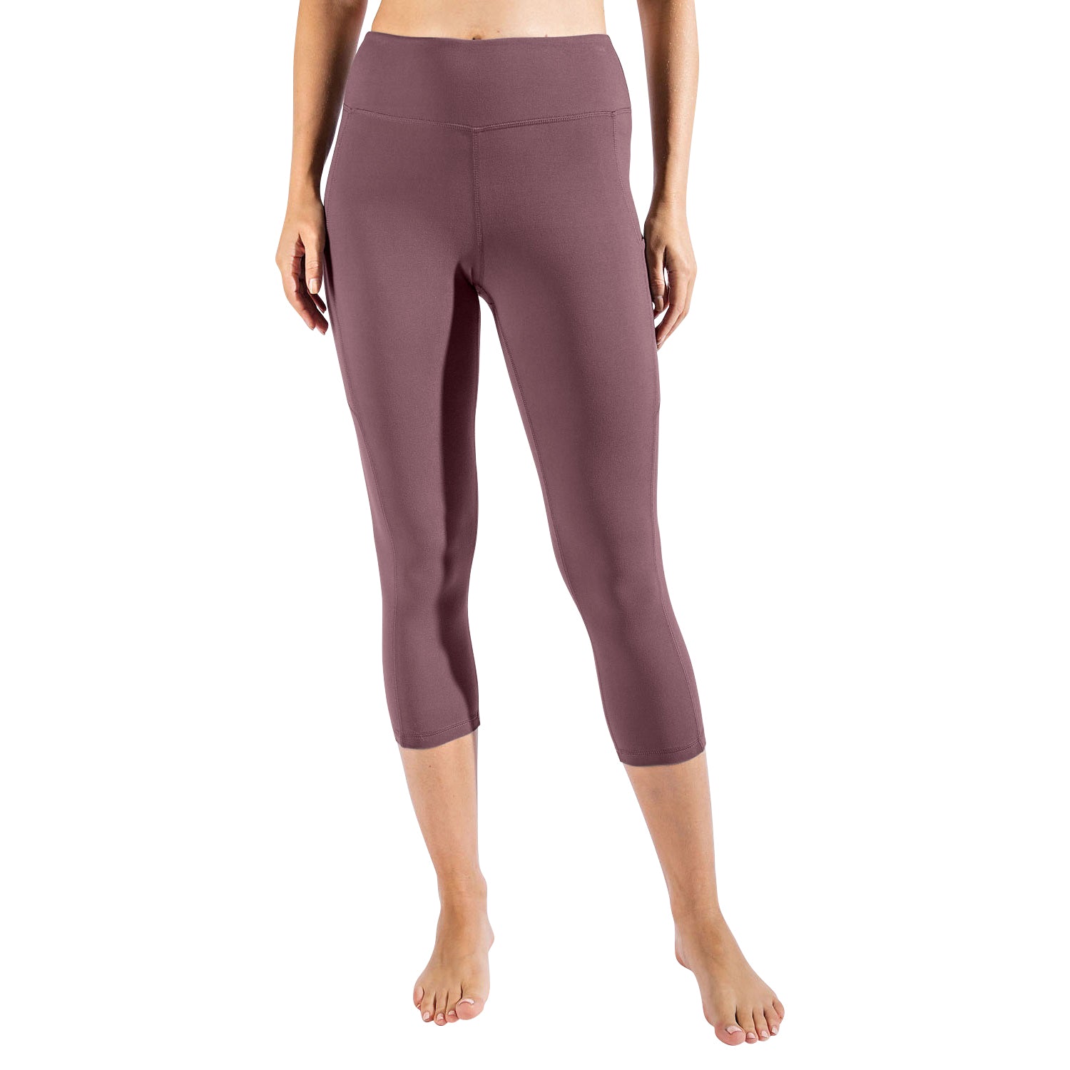 Rae Mode High Waist Active Workout Capri Leggings - Pants sb_bottoms