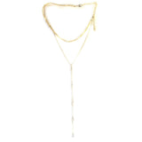 Ettika Hidden Gem Necklace in Gold - Necklace