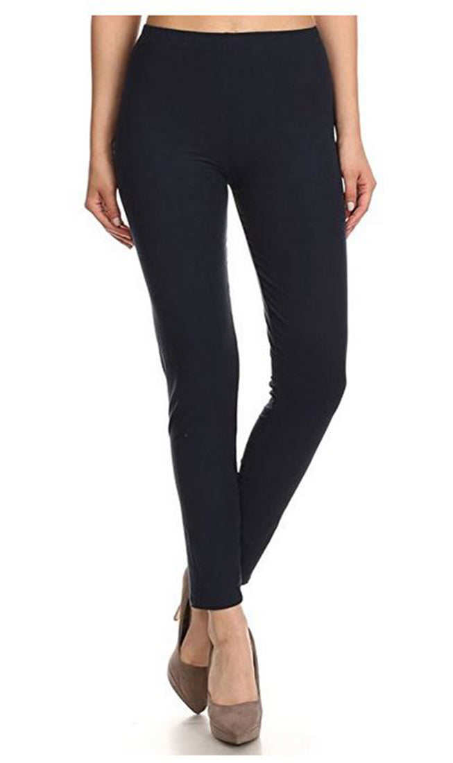 Leggings Depot Solid High Waist Soft Lined Leggings - Leggings sb_bottoms