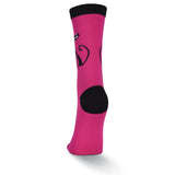 K. Bell SHAG Angel Devil Cat Crew Socks - Socks