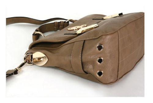 Niobe Clothing Black Faux Leather Shoulder Handbag - Handbags