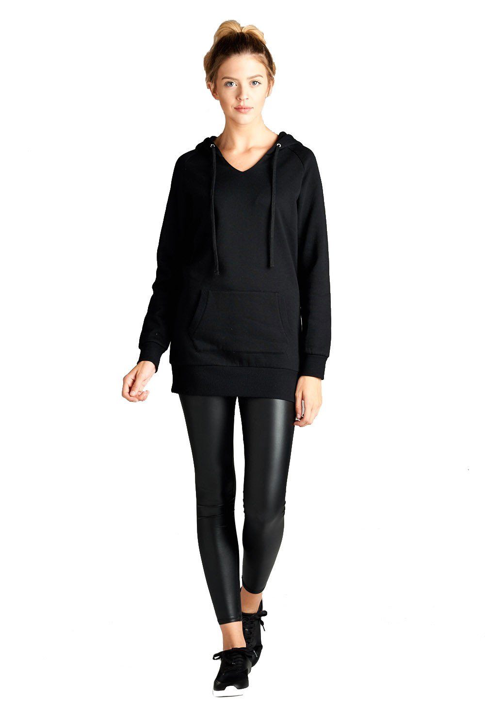 Niobe Clothing Raglan Long Sleeve Pullover Hoodie Sweater - Hoodies sb_outerwear