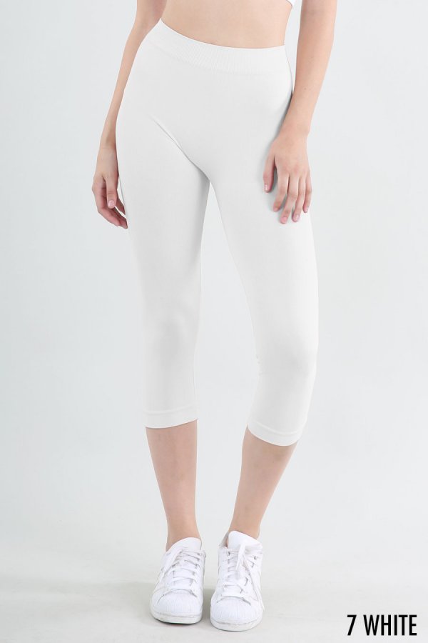 Nikibiki Seamless Nylon Capri Leggings - Leggings sb_bottoms