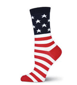 K. Bell American Flag Crew Socks - Socks