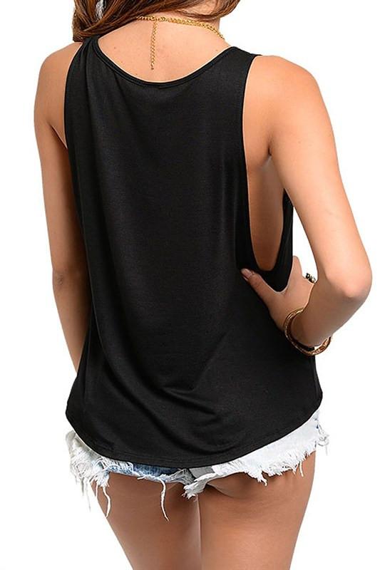 Niobe Clothing Bikini Patrol Tank Top - Tank Tops g_tanktops