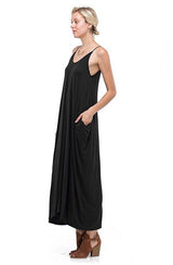 Love In Harem Maxi Dress with Pockets - dress