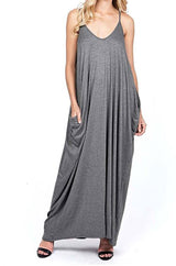 Love In Harem Maxi Dress with Pockets - dress