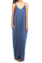 Love In Harem Maxi Dress with Pockets - dress