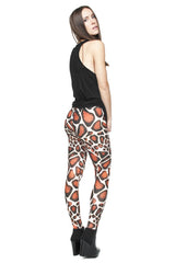Niobe Clothing Giraffe Digital Print Leggings - leggings